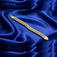 Gold Plated Bracelet | Birthday Gift for Men and Boys