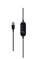 Lapcare LHP‑400 Multimedia USB Wired Headset with Mic | Over‑Ear Stereo Headphones with 40 mm Driver, HD Sound & 3‑Way Adjustable Mic – Ideal for Calls & Media