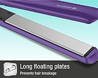 Havells HS4101 Ceramic Plates Fast Heat up Hair Straightener, Straightens & Curls, Suitable for all Hair Types
