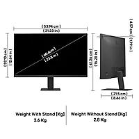 Open Box LG (2560x1440) IPS PC Monitor with 100Hz, 5ms (GtG) HDR10, Flicker Safe, Reader Mode, HDMI, USB-C, Anti-Glare, 3-Side Virtually Borderless Design, sRGB 99% (Black) 24U631A