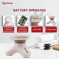 Lifelong Battery Powered Mini Head and Body Massager