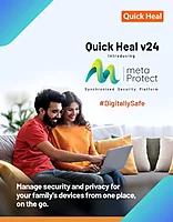Quick Heal Total Security 5 PCs 1 Year AI Protection for Windows