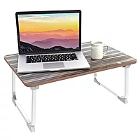 POR 1819 My Buddy J Portable Laptop Table – Folding Legs | Brown | 1 Year Warranty