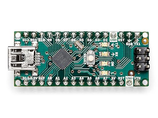 Arduino Nano development board for compact IoT projects
