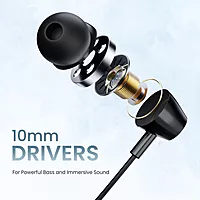 Portronics Harmonics Z7 Bluetooth In-Ear Headset – V5.3, Type-C, Magnetic Latch | Black