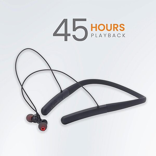 Just Corseca Stallion Radio Wireless Neckband – FM Radio | BT 5.3 | 45H Playtime