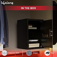 Lifelong Locker for Home & Office 56L - Digital Safe for Security with Electronic Keypad- Safety for Jewellery, Money & other valuables
