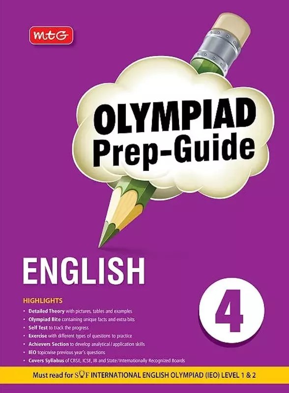 Olympiad Prep-Guide English Class - 4, IEO Chapterwise Previous Year Question