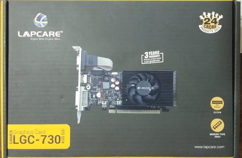 gaming and graphics with Gamex LGC730 4GB Graphic Card. Delivers smooth gameplay, fast processing, and reliable multimedia support.