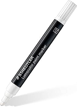 STAEDTLER 349 LUMO ACR MARKER - WHITE 00