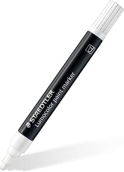 STAEDTLER 349 LUMO ACR MARKER - WHITE 00 STAEDTLER 349 LUMO ACR MARKER - WHITE 00