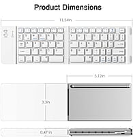 ZOOOK Palm Pad Bluetooth Keyboard