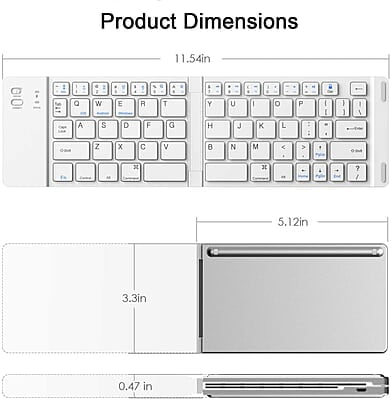 ZOOOK Palm Pad Bluetooth Keyboard ZOOOK Palm Pad Bluetooth Keyboard