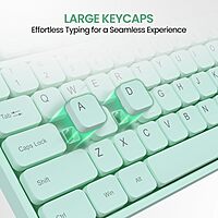 Portronics Ki-Pad 3 Blue USB Keyboard – Full Size offers a comfortable typing experience with its sleek design, responsive keys, and reliable connectivity, perfect for home or office use.