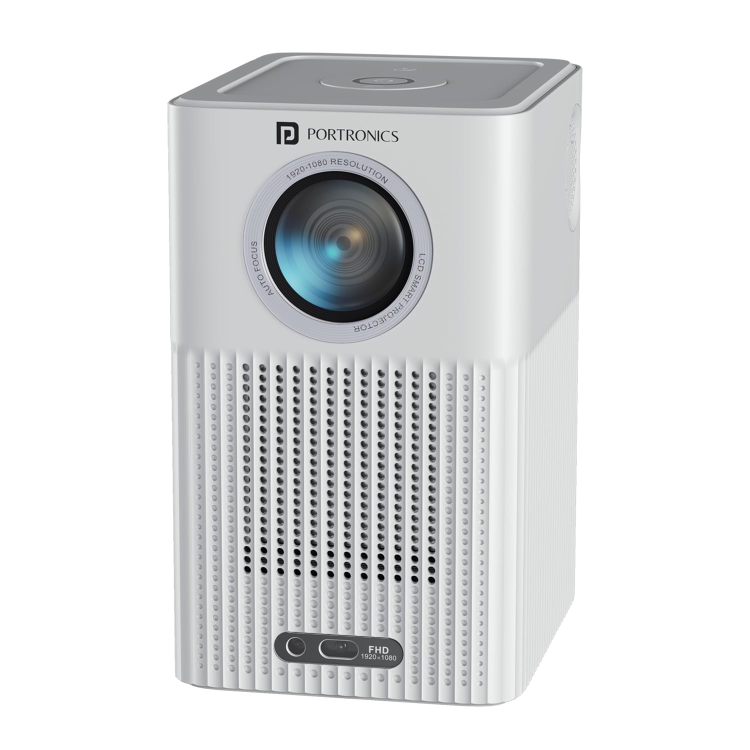 Portronics Beem 500 POR-2295 LED Projector – 6700 Lumens | 1080p | 8K Support | Black