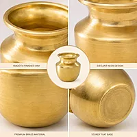 Brass Kalash | Pot for Home Puja