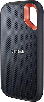 SanDisk Extreme 2TB Portable SSD, 1050MB/s Read, 1000MB/s Write, IP65– SDSSDE61-2T00-G25