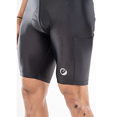 Apace Men's Cycling Shorts-Evolve-Gel Padded(Bibless)-Size-M