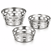 SS CAPSULE BREAD BASKET KG
