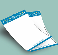 Letterheads printed on 100 gsm Super White Alabaster