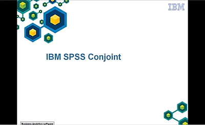 SPSS Conjoint (Module) (with 1 yr sub)