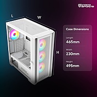 Coconut Rampage 5000D Stylish & Spacious Gaming Tower