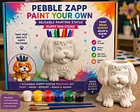 Reusable Puppy Head Pen Stand DIY Painting Kit – Paint Your Own Pen Holder