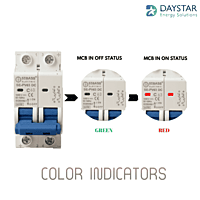 Sibass 63A 2-Pole DC MCB – 500V