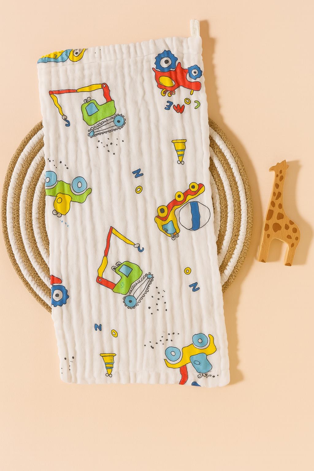 Premium Crinkled Muslin Burp Cloths (Pack of 2) Premium Crinkled Muslin Burp Cloths (Pack of 2)