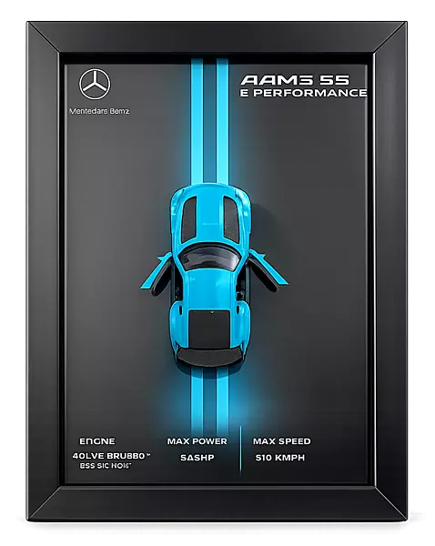 Mercedes-Benz Die Cast Frame