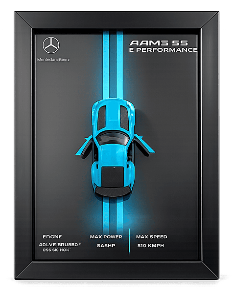 Mercedes-Benz Die Cast Frame