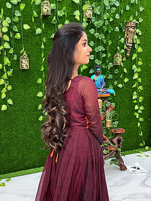 Long layered hair extention