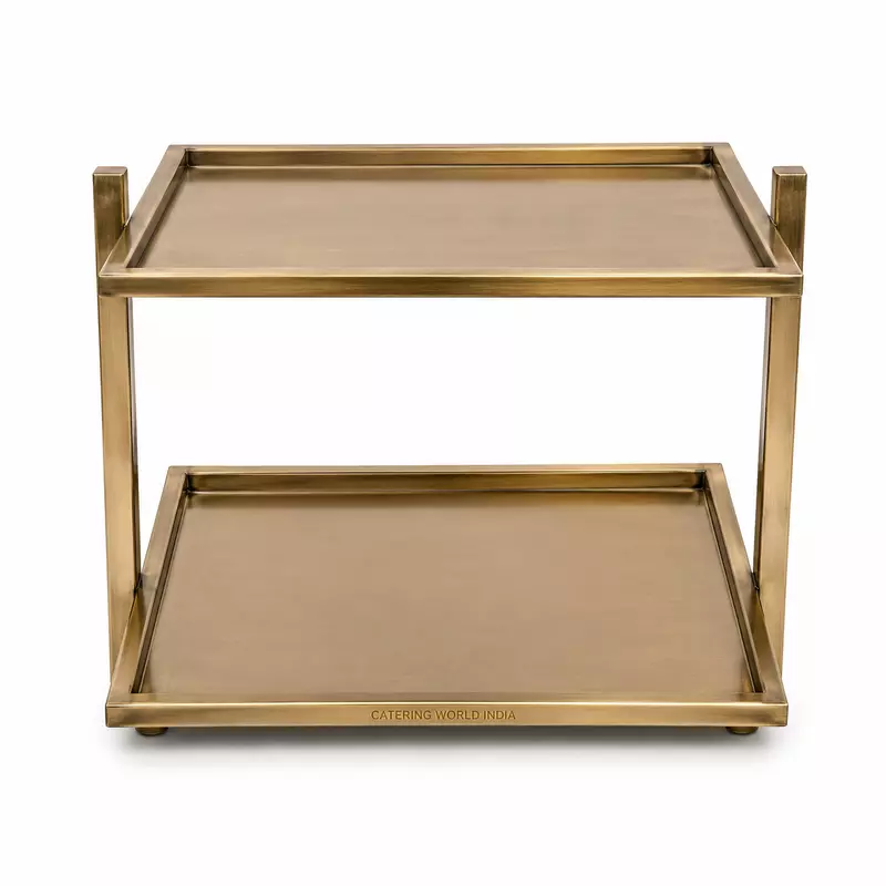 2 1 SPOON STAND GOLD