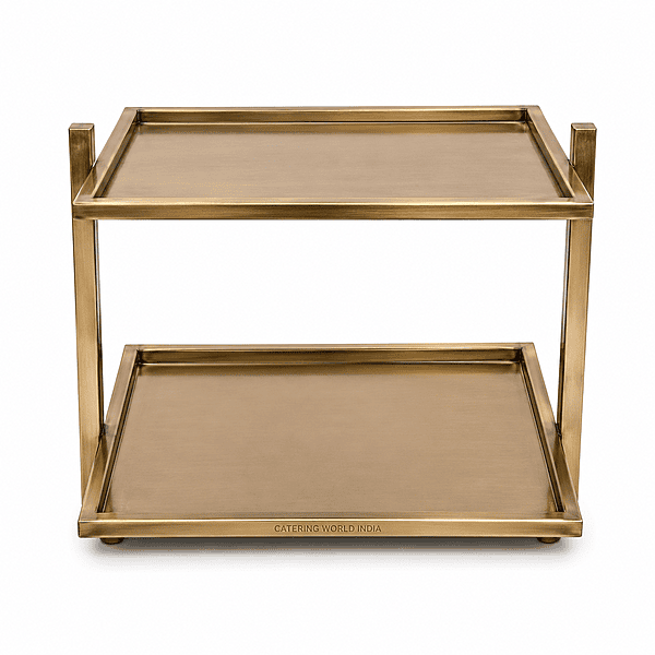 2 1 SPOON STAND GOLD