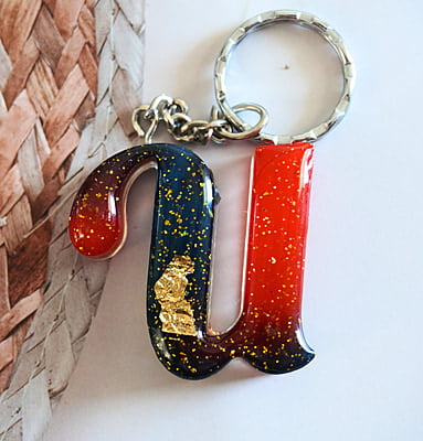 'U' LIFE FORCE LETTER KEYCHAIN(LKI00003)