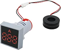 Smidnya Square Indicator Ammeter AC 0~100A Red – Industrial Panel Meter for Pan India Use