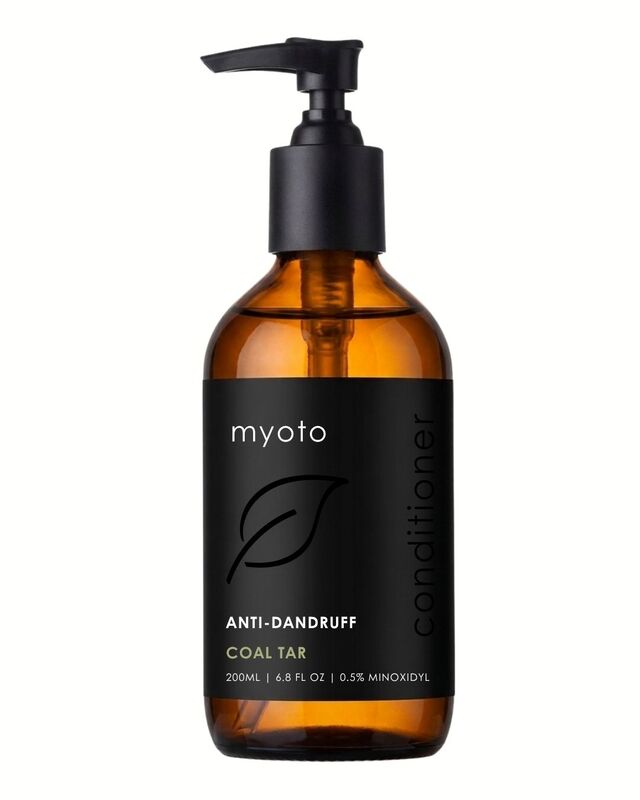 myoto anti-dandruff conditioner - coal tar | 200ml
