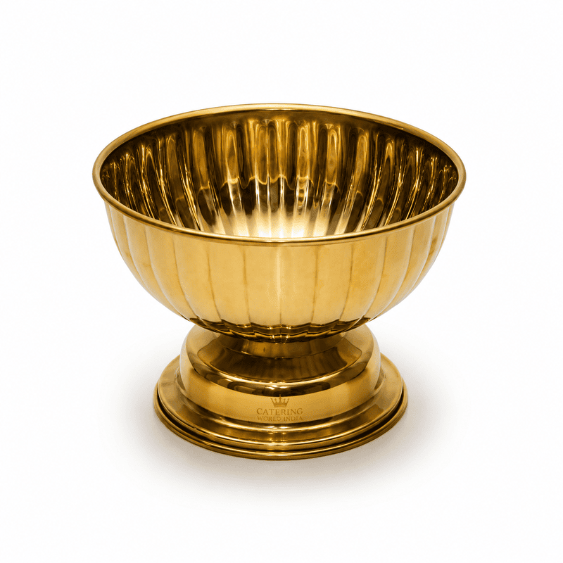 PUNCH BOWL 6 " GOLD