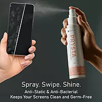 Portronics Prysta Universal Goggle & Gadget Cleaning Solution Spray Bottle – White