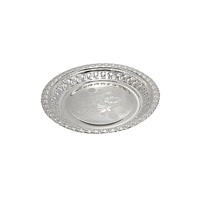 Silver Designer Plate