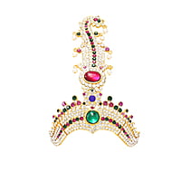 Multicolour Stone Crown For God/Amman