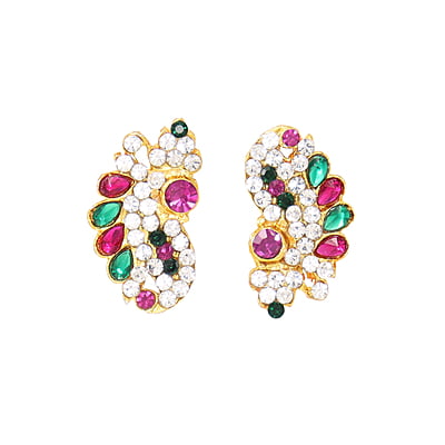 God Ornament Multi-stone bindi/thilagam/Pottu