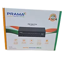 PRAMA POE SWITCH 8 PORT 10/100+2 UPLINK ETHERNET 10/100 PT-SW1U10P-E