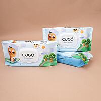 Cugo - 99.5% Water Wipes with Australian Kakadu Plum Extract - 60 counts