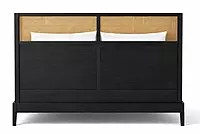 Kingfisher High Headboard Natural Cane King Size Hotel Bed