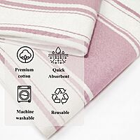 Striped Kitchen Towel Set of 2