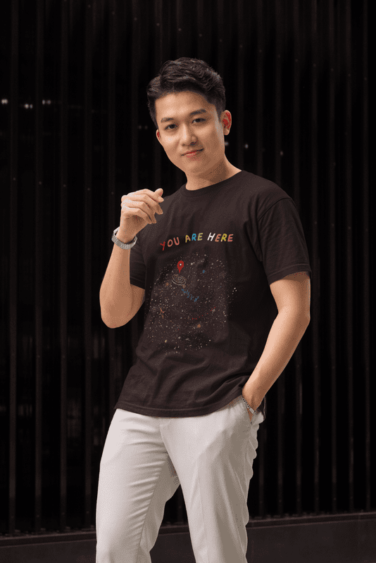 The Planet Coffee Brown premium Tshirt