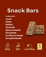 Millet Snack Bars - 250 g | No Added Sugar | Vegan | Gluten Free