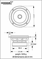 DE650K-01 Kevlar cone Woofer 6.5" 8Ohms 150 Watts (2 Pcs) DE650K-01 Kevlar cone Woofer 6.5" 8Ohms 150 Watts (2 Pcs)