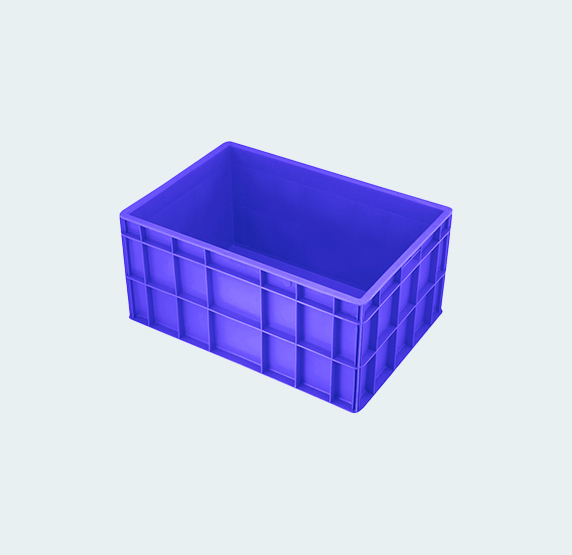 650*450*315 DW Injection Moulded Plastic Crate 650*450*315 DW Injection Moulded Plastic Crate